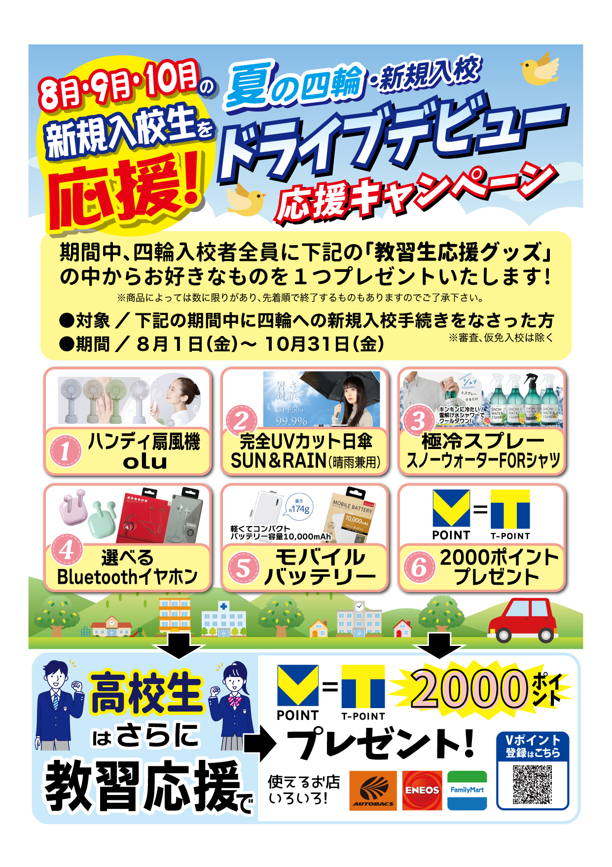 プレゼントキャンペーン四輪